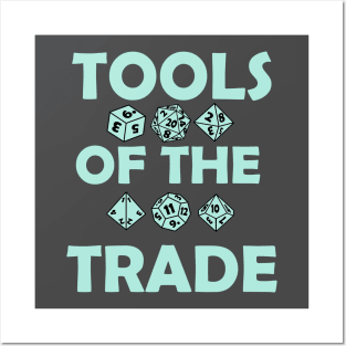 Tools of the Trade - Turquiose Posters and Art